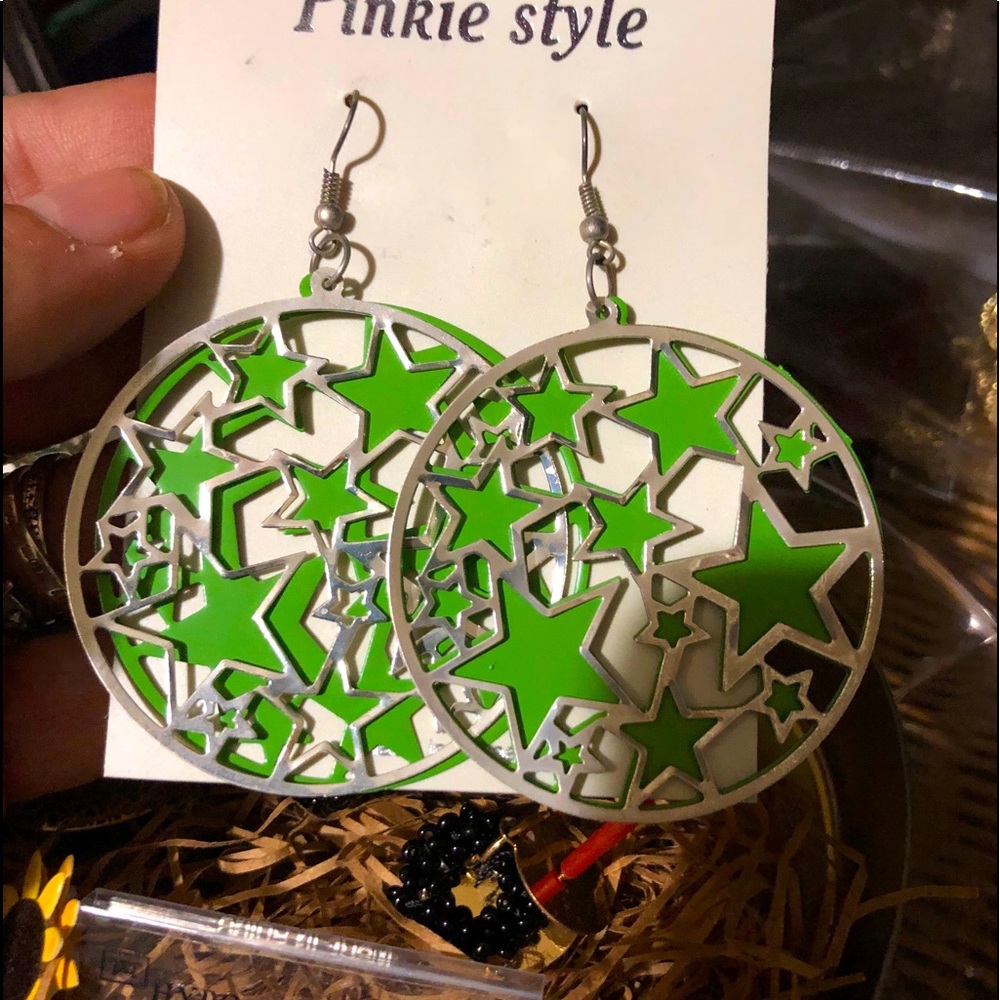 💚💛🖤 Lot/Bundle of Earrings! 💚 - Picture 10 of 12